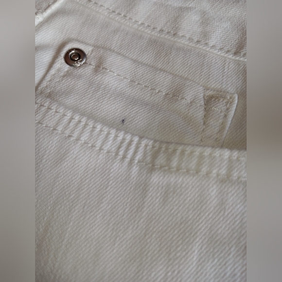 Lee Midrise Regular Fit White Capri - Size 8M - Picture 6 of 9